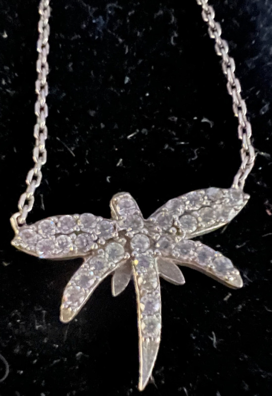 Sterling Silver Dragonfly Necklace
