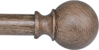 Briofox Curtain Rod Set. Adjustable 38" to 72"