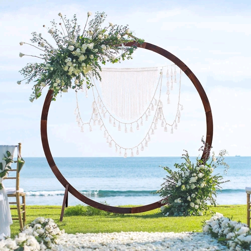 New Clumpossom 7.2' Round Wedding Arch
