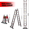 BEETRO 16.5ft Aluminum Telescoping Ladder / Extension Ladder . New in Box - 2