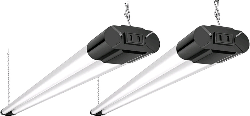 Bbounder 48" LED Linkable Shoplights w/Hardware , 40W 6500K , 2-Pack - New