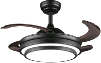 Retractable Ceiling Fan with Light - 36" model DS-FQ333