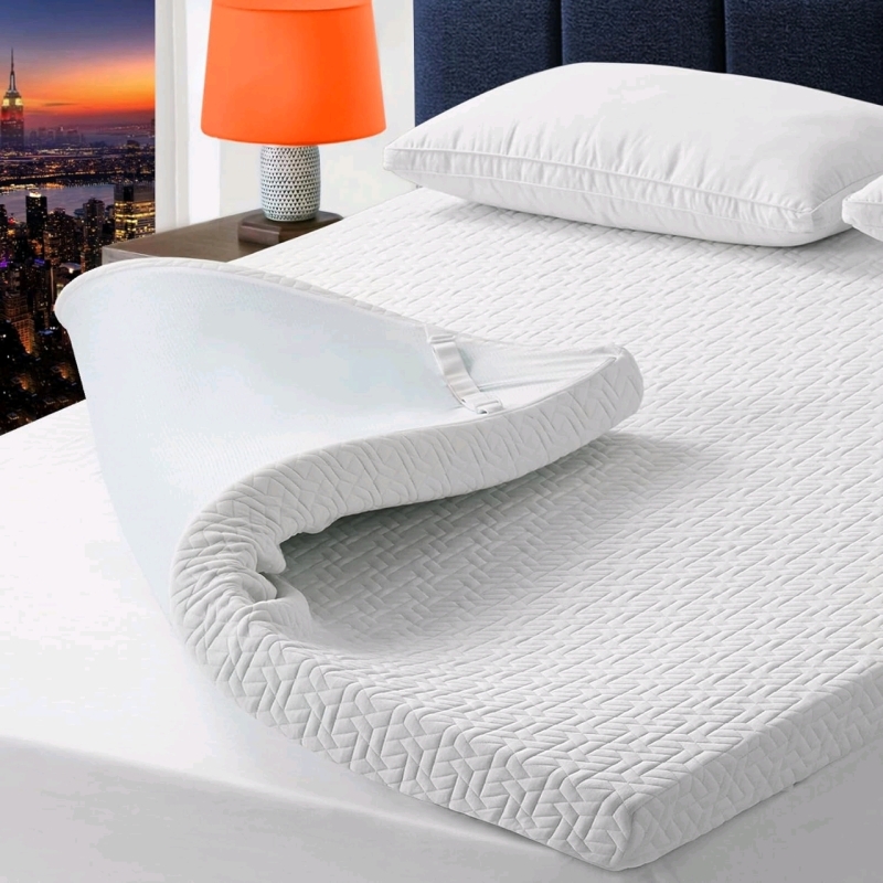 New 3 Inch Gel Memory Foam Mattress Topper Queen Size