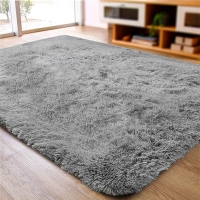 59" x 94" Ultra Soft Fluffy Faux Fur Area Rug
