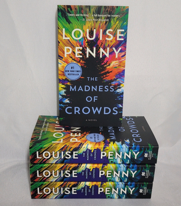 Louise Penny ' The Madness of Crowds ' Paperback Novel , 4 Books - New