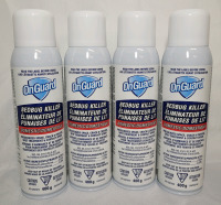 OnGuard Bedbug Killer Spray Can , 400g . Four (4) Cans . New