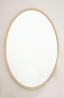 NEW Wall mounted mirror color gold oval mirror 20”