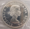 1964 (1864-) Canadian Silver One Dollar Coin in Sealed Royal Mint Cellophane , Uncirculated - 3