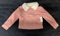 NEW Old Navy 3T pink denim jacket