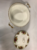 Royal Albert Old Country Roses Covered Vegetable Dish 11.5 wide - 3