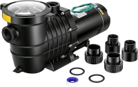 VIVOHOME 2.0 HP 6800 GPH Pool Pump w/Strainer Basket .