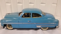 Vintage Tin Friction Car - 14" Long - Made in Japan