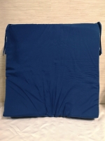 Large Blue Seat Cushion 26 by 26" Long & Wide and 5" Thick