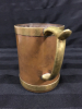 Vintage Copper & Brass Stein with an Aztec Style Medallion 4.5 inches tall - 3