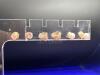 5 Pairs of Stud Earrings Some Stamped 10K, Others Stamped 925 - 3