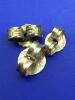 5 Pairs of Stud Earrings Some Stamped 10K, Others Stamped 925 - 6