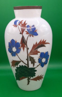 Victorian Bristol Ware Glass Vase