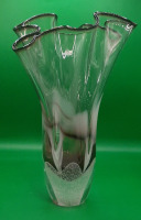 Artisan Glass Vase Signed