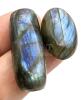 4 High Grade Labradorite Cabochon Gemstones 100 Carats - 3