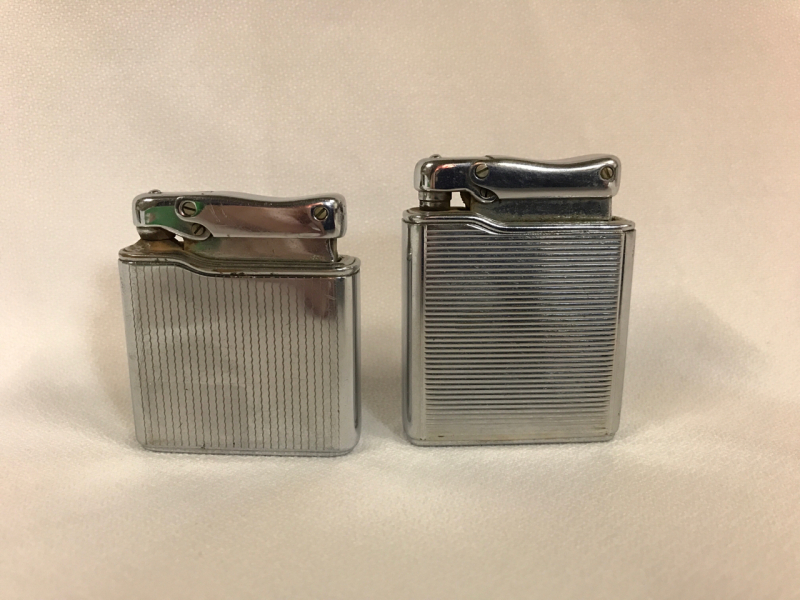 2 Vintage COLIBRI Lighters one is a Monogas 21