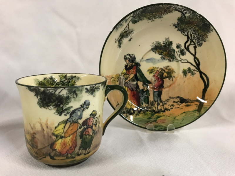 Royal Doulton The Gleaners&rsquo; Series Ware Tea Cup & Saucer