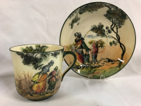 Royal Doulton The Gleaners&rsquo; Series Ware Tea Cup & Saucer