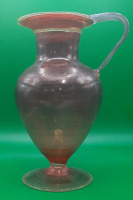 Modern Studio Art Glass Jug