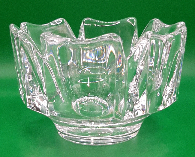 Vintage Orrefors Crystal Bowl