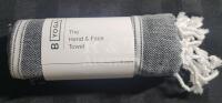 B Yoga Hand & Face Towel , 20"&times;40" - NEW