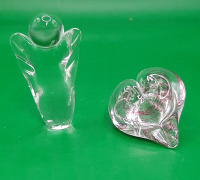 Vintage Shirley Elford Miniature Angel and Heart