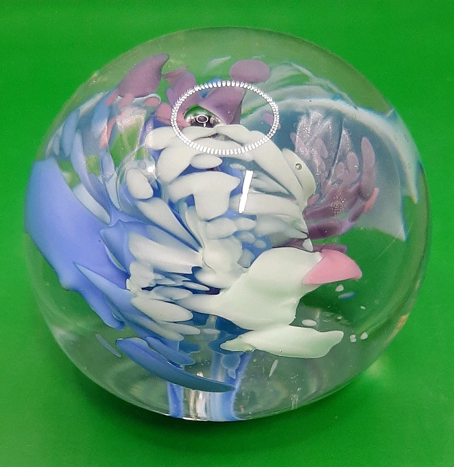 Vintage Art Glass Paperweight