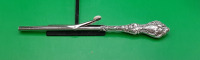 Antique Art Noveau Sterling Silver Curling Iron