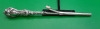Antique Art Noveau Sterling Silver Curling Iron - 2