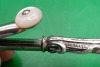 Antique Art Noveau Sterling Silver Curling Iron - 3