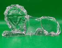 Vintage Glass Lion