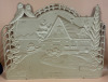 Antique German Die Cut Embossed Calendar Top - 2