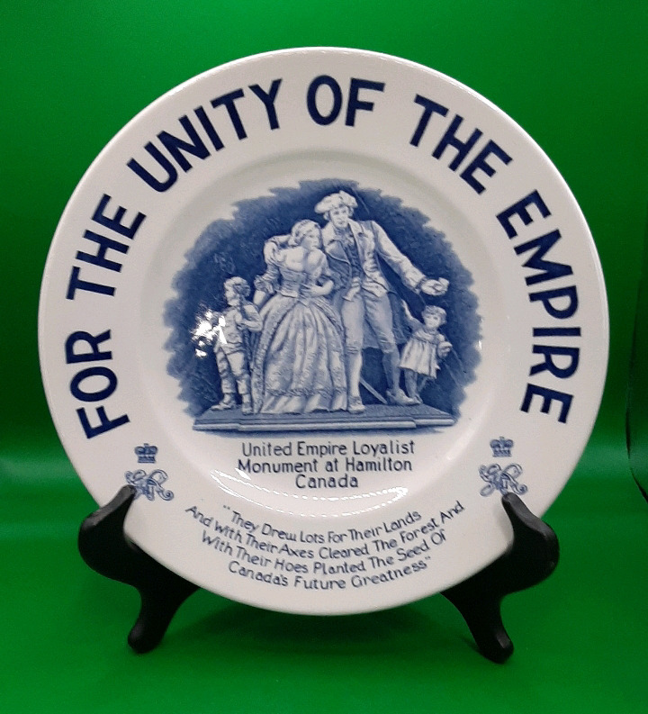 Vintage United Empire Loyalist Plate