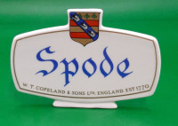 Vintage Spode Point of Sale Sign