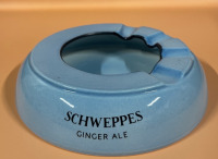 Carlton Ware England Schweppes Indian Tonic Adverising Ashtray
