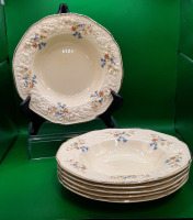 Vintage Crown Ducal Florentine Soup Bowls