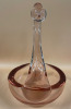 Art Glass Dish and Swan - 3