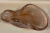 Art Glass Dish and Swan - 8