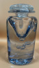 Modern Art Glass Scent Bottle and Art Glass bowl / ashtray - 3
