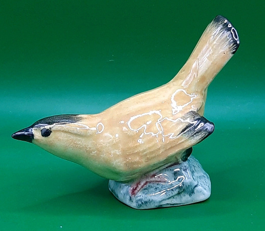 Vintage Stangl Pottery Wilson's Warbler Bird Figurine.