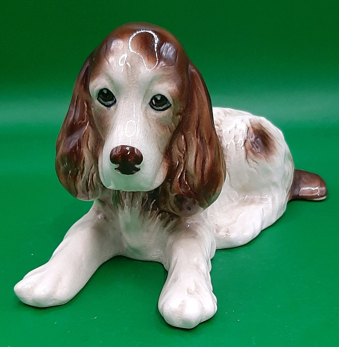 Vintage Sylvac of England Spaniel Figurine
