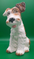 Vintage Sylvac of England Terrier. Measures approximately 8" tall.