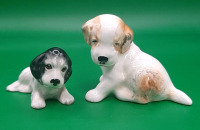 Vintage Sylvac of England Puppy Figurines