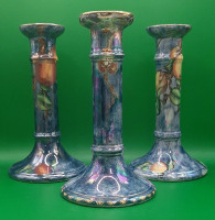 Vintage Grimwades Byzanta Ware Candlesticks
