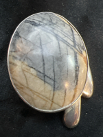 Designer Donatella Sterling Pendant signed