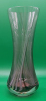 Vintage Caithness of Scotland Glass Vase. Measures approximately 8" tall